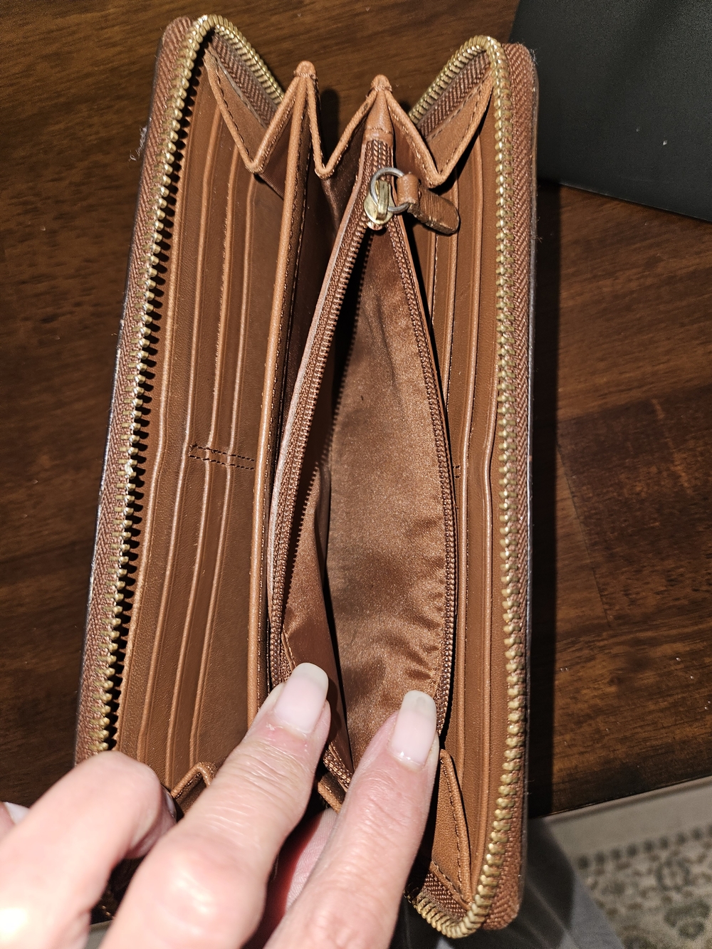 Coach Madison Accordion Zip Wallet - Picture 6 of 6